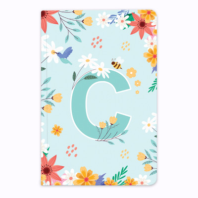 Diarymart Initial Letter Premium Soft Bound Notebook Diary for Girls I Journal Notebook I B6 Diary Ruled 160 Pages(Initial C)