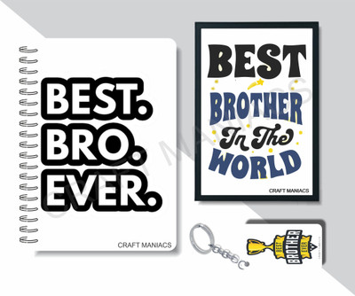 craft maniacs DIARY FRAME COMBO 2024 A5 Diary RULED 160 Pages(White)