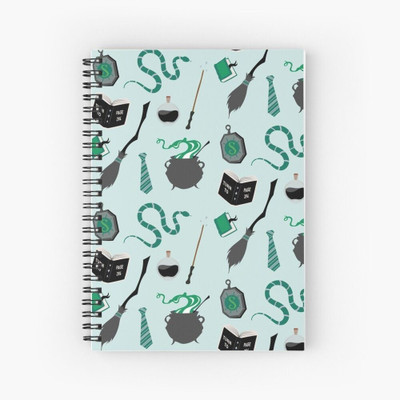 craft maniacs HARRY NOTEBOOK A5 Notebook RULED 120 Pages(Black)