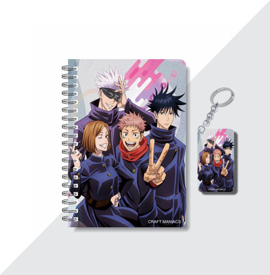 craft maniacs 2024 NOTEBOOK A5 Diary RULED 160 Pages(Multicolor)