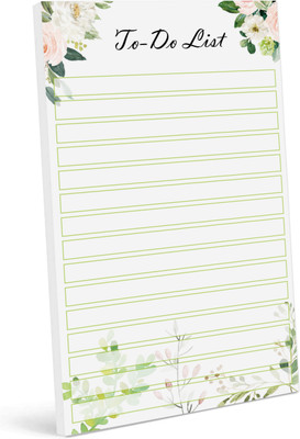 Inkdotpot Daily Planner A5 Planner Unruled 50 Pages(White)