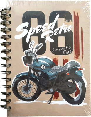 Blooming Box Writing Diary | Personal Diary A5 Diary Single Ruled 192 Pages(Light Brown)