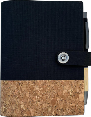 Amaze Ent. Corporate A5 Diary Ruled 192 Pages(Black, Camel)