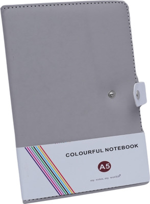 SPM Colourfull Notebook A5 Diary Ruled 200 Pages(Grey)