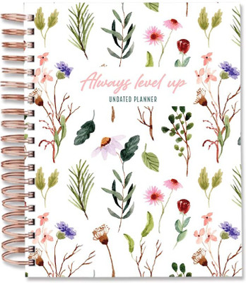 The June shop The Best View Often Comes After the Hardest Climb Travel Journal for Long Book-size Planner Unruled 286 Pages(White)