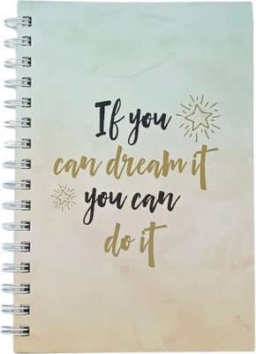CRAFTOPIX Hard bound Planner Notebook A5 Diary Ruled 192 Pages(mix color)