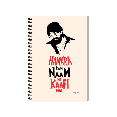 ESCAPER Dialogue Diary A5 Diary Ruled 160 Pages(Hamara Toh Naam Hi)