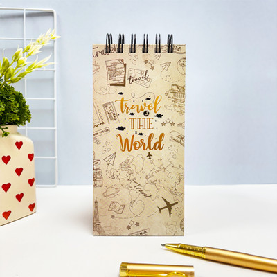 articious Travel the World Regular Desk Planner Ruled 264 Pages(To Do List)