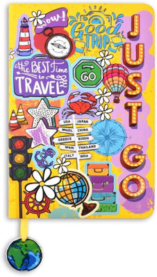 Doodle Good Trip Notebook A5 Notebook Ruled 160 Pages(Muticolour)