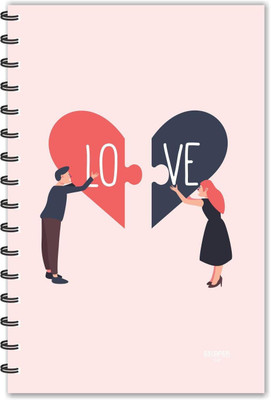 ESCAPER RG1093 A5 Diary Ruled 160 Pages(Multicolor)