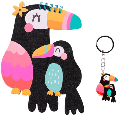 Tinker Squad Cute Penguin Diary Set Notebook for Kids | Fun Notebooks for Kids Regular Notebook Ruled 70 Pages(Black, Pack of 2)