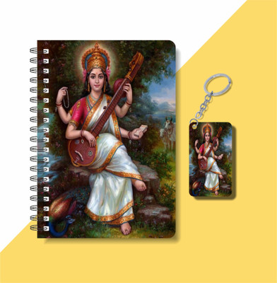 craft maniacs 2023 GOD COLLECTION A5 Notebook RULED 120 Pages(Multicolor)