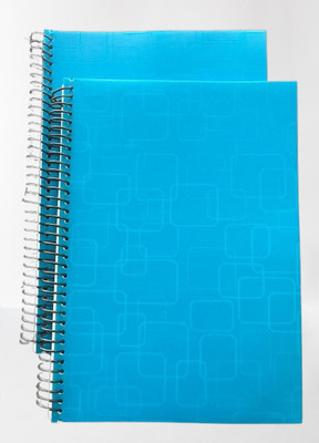 Vasl A4 Notebook for Students / Office/ Sketching A4 Notebook Unruled/Plain 200 Pages(Multicolor, Pack of 2)