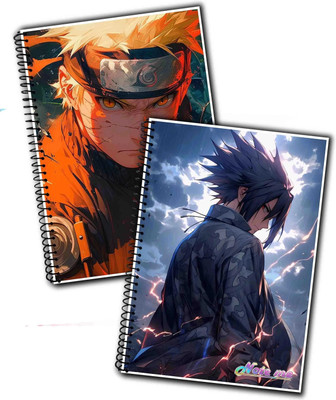 NOTEme Spiral Binding A4 Notebook unruled 200 Pages(Multicolor, Pack of 2)