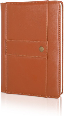 Pragya Elite Collection | Premium Notebook Diary | Leatherette Cover diary A5 Diary Single Line 192 Pages(Tan)