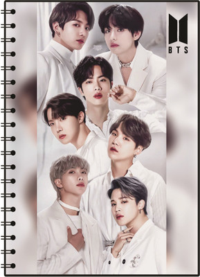 ShivaArts BTS A5 Diary 160 Pages(Multicolor)