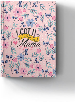 Macmerise From My Mama A5 Diary Ruled 100 Pages(Multicolor)