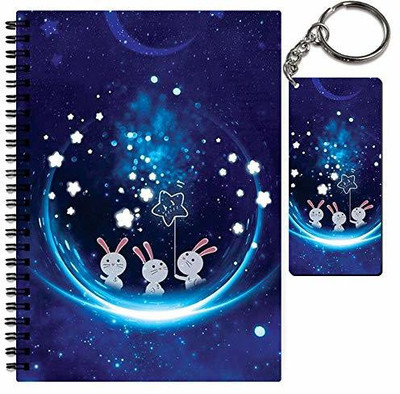 craft maniacs A5 NOTEBOOK A5 Note Pad RULED 160 Pages(White)