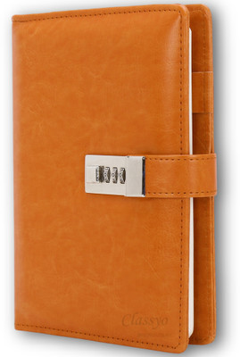 Classyo Corporate A5 Journal Ruled 192 Pages(Brown)