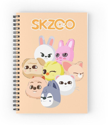 craft maniacs STRAY 2024 A5 Notebook RULED 160 Pages(Black)