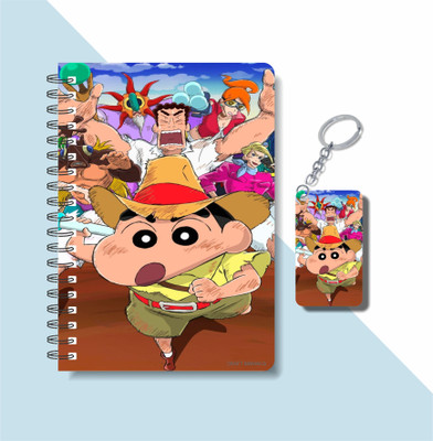craft maniacs SHINCHAN 2023 NOTEBOOK COLLECTION A5 Notebook RULED 160 Pages(White)
