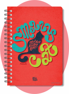 craft maniacs FRIENDS BEST COLLECTION A5 Notebook RULED 160 Pages(Pink)
