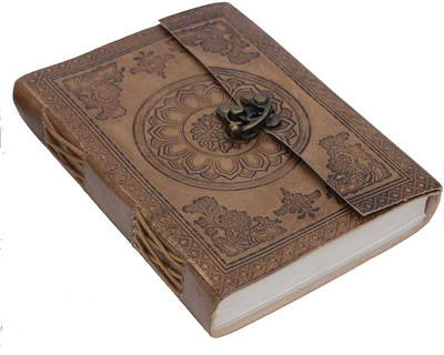 SHRIVACRAFTS Handmade Regular Diary Unruled 200 Pages(Multicolor)