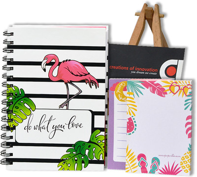 Flipkart SmartBuy FLAMINFO Daily Planner - Journal to Productivity with To-Do-List. Regular Planner Unruled 150 Pages(Black)