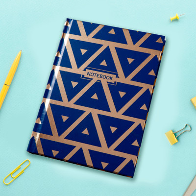 ARCHIES Notebook A5 Notebook Ruled 160 Pages(Blue)