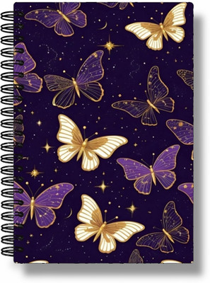 buddytales Spiral Noteook A5 Notebook unruled 120 Pages(Multicolor)