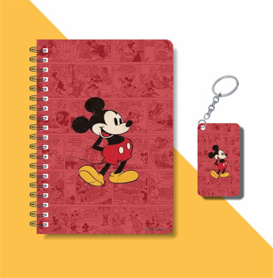 craft maniacs WALT DISNEY 2023 COLLECTION A5 Notebook RULED 160 Pages(Multicolor)