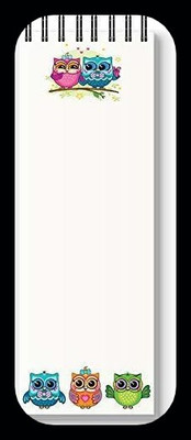 Nourish Magnetic Memo Pad_DRY Regular Memo Pad Ruled 50 Pages(4 owls)