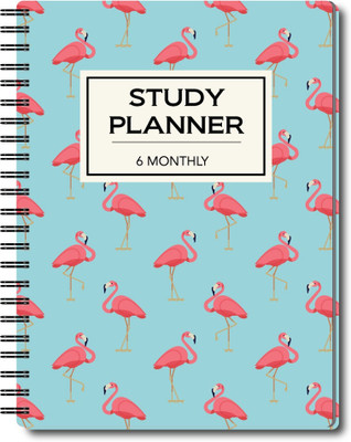 Nourish STUDY A5 Planner/Organizer Ruled 200 Pages(Blue)