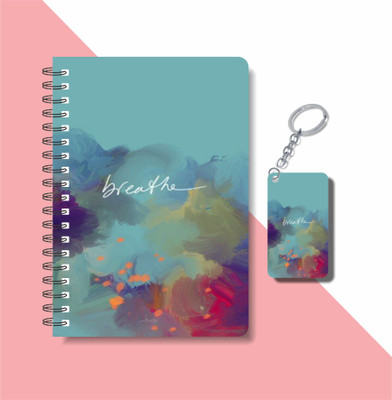 craft maniacs POSTERS 2023 DIARY & KEYCHAIN A5 Diary RULED 120 Pages(Multicolor)