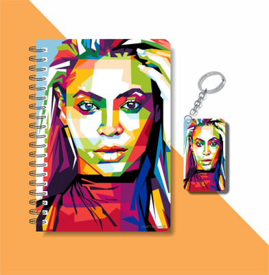craft maniacs BEYONCE 2023 NOTEBOOK COLLECTION A5 Notebook RULED 160 Pages(White)