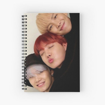 craft maniacs BTS 2023 NEW DIARIES A5 Diary RULED 160 Pages(Multicolor)