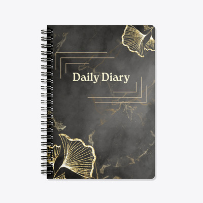 Scribbly Spiral Diary A5 Notebook UNRULED 120 Pages(MUTLICOLOUR)