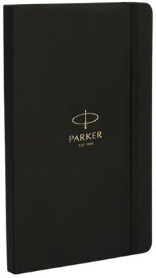 PARKER Notebook Black (Single Ruled) 192 Pages – 80GSM A5 Notebook Ruled 192 Pages(Black)