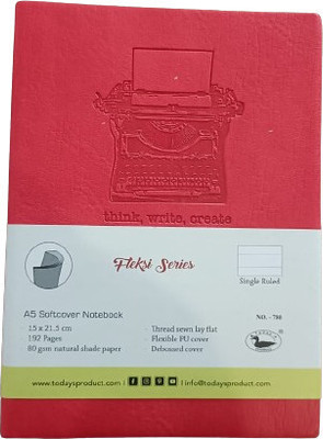 The Startup Bazaar 2024 A5 Diary 2024-2025 192 Pages(Red)