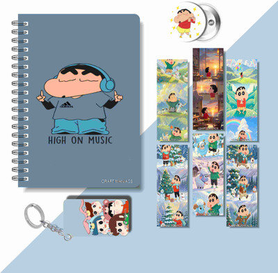 craft maniacs Multicolor A5 Notebook RULED 160 Pages(Multicolor)
