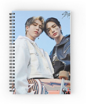 craft maniacs 2023 KPOP DIARIES A5 Notebook RULED 160 Pages(Multicolor)
