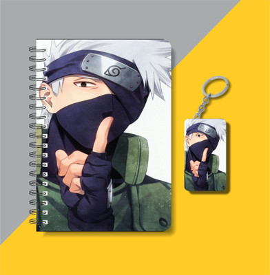 craft maniacs A5 NOTEBOOK + KEYCHAIN COLLECTION A5 Notebook RULED 160 Pages(Black, White, Grey, Multicolor)