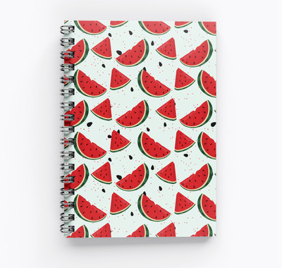 RJPRINTS RJ Prints Summer Art Design A5 Notebook Unruled 160 Pages(Multicolor)