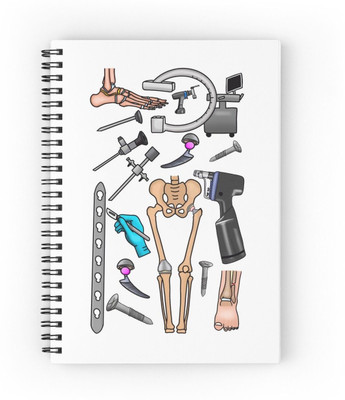 craft maniacs DOCTOR NURSE 2023 COLLECTION A5 Notebook RULED 160 Pages(Multicolor)