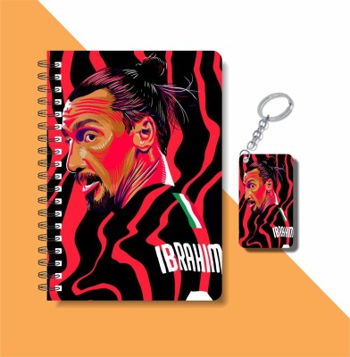 craft maniacs 2023 ZLTAN DIARY + KEYCHAIN A5 Notebook RULED 160 Pages(Multicolor)