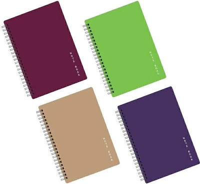 Artable Combo Pack A5 Notebook Ruled 160 Pages(Multicolor)