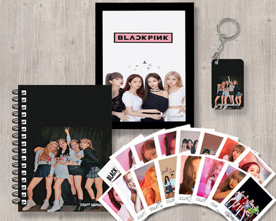 craft maniacs BLACKPINK GIFTING SET A5 Diary RULED 120 Pages(REDDD, Pack of 4)