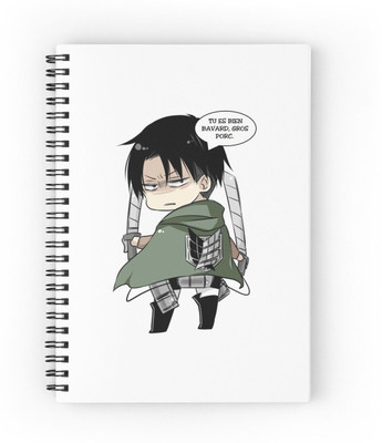 craft maniacs ATTACK ON TITANS COLLECTION A5 Notebook RULED 160 Pages(Multicolor)