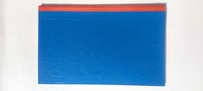 NIRMAL SONS handmade A5 Notebook checks 60 Pages(Blue)