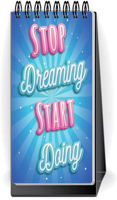 Nourish Desktop Standing To Do List Regular Desk Planner Ruled 50 Pages(STOPSTART)